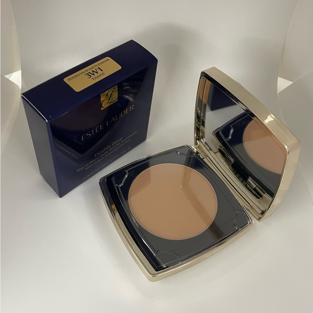 *NEW* Estee Lauder Double Wear Stay In Place Matte Powder Foundation - 3W1 Tawny